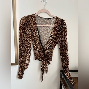 Leopard Blouse